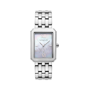 VOGUE Octagon Silver Stainless Steel Bracelet 2020613781